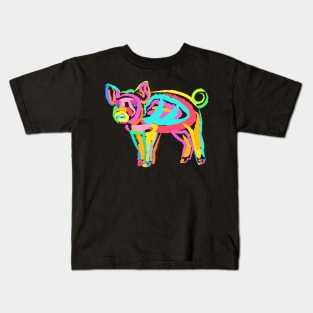 Painted Pig Kids T-Shirt